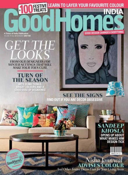 GoodHomes India – November 2014 Cover