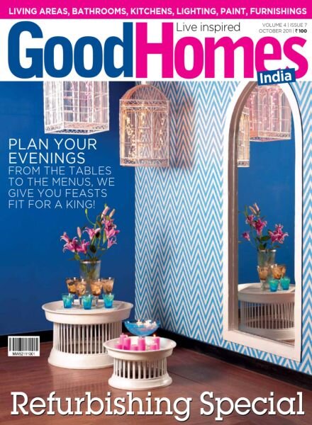 GoodHomes India – October 2011 Cover