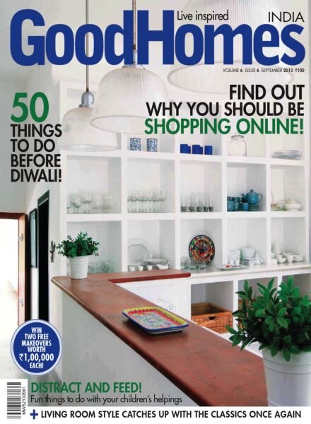 GoodHomes India – September 2013 Cover