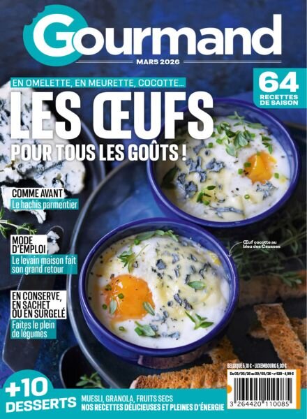 Gourmand – Mars 2026 Cover