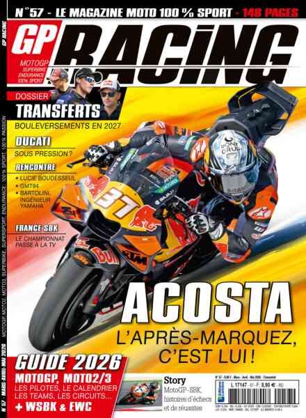 GP Racing – Mars-Avril-Mai 2026 Cover