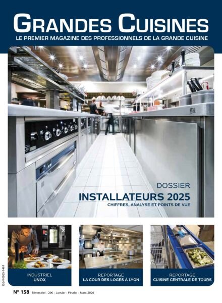 Grandes Cuisines – Janvier-Fevrier Mars 2026 Cover