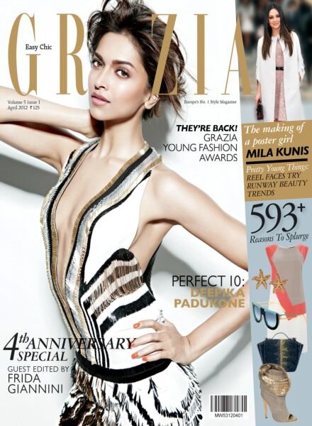 Grazia India – April 2012 Cover