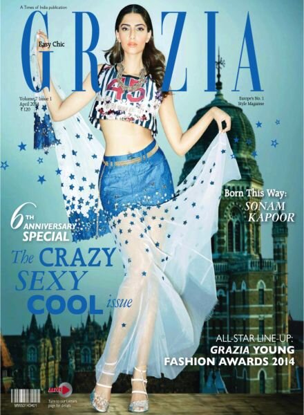 Grazia India – April 2014 Cover