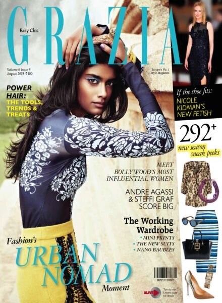 Grazia India – August 2013 Cover