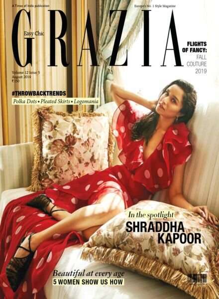 Grazia India – August 2019 Cover