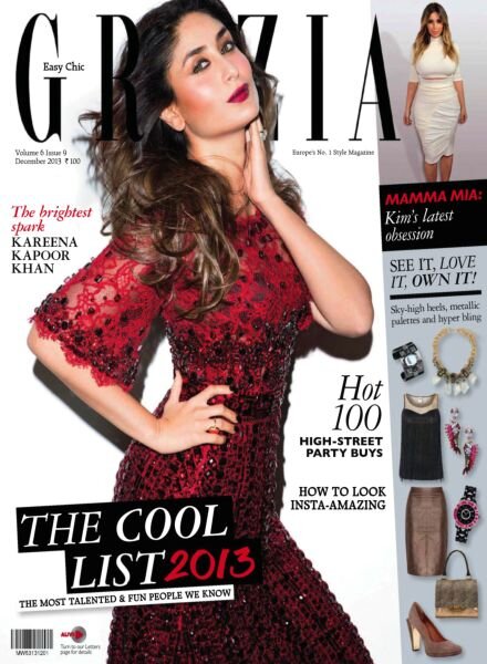 Grazia India – December 2013 Cover