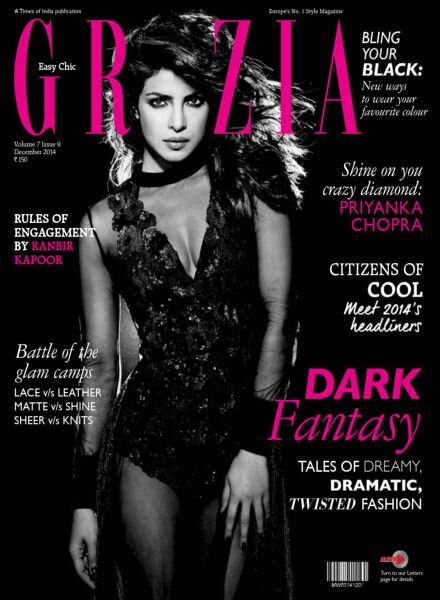 Grazia India – December 2014 Cover