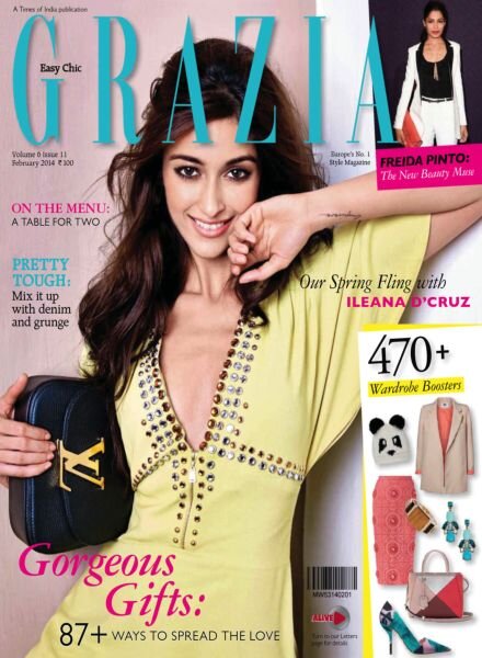 Grazia India – February 2014 Cover