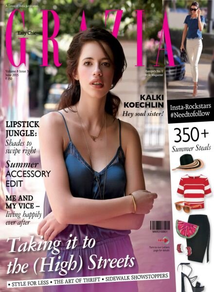 Grazia India – June 2015 Cover