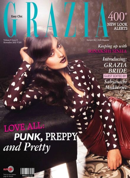 Grazia India – November 2013 Cover