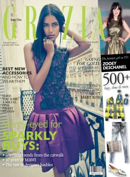 Grazia India – October 2012 Cover