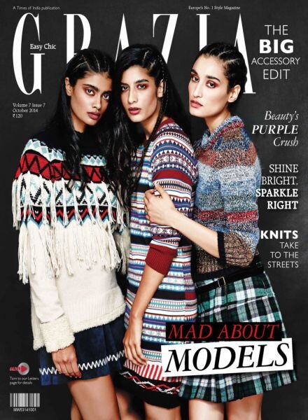 Grazia India – October 2014 Cover