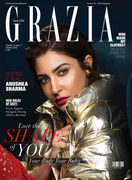 Grazia India – October 2018 Cover