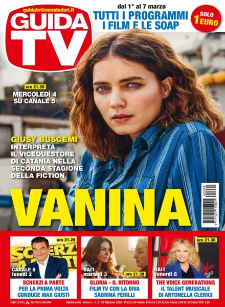 GuidaTV – 24 Febbraio 2026 Cover