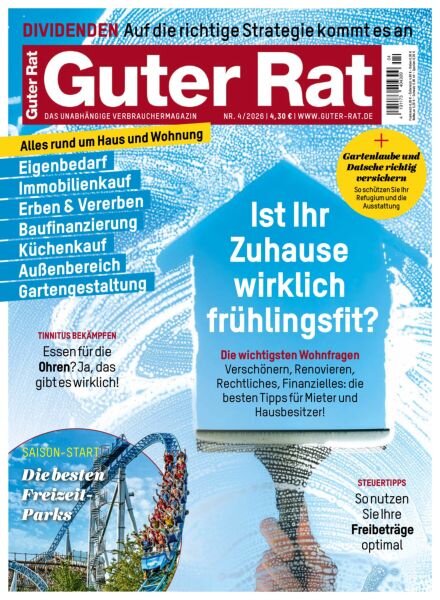 Guter Rat – April 2026 Cover