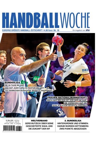 Handballwoche – 3 Marz 2026 Cover