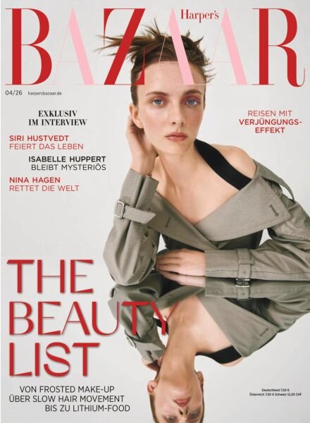 Harper’s Bazaar Germany – April 2026 Cover