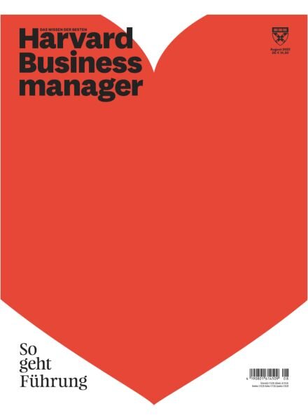 Harvard Business Manager – August 2023 Cover
