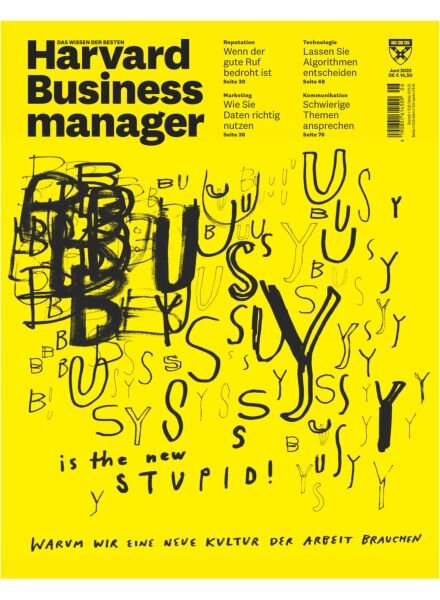 Harvard Business Manager – Juni 2023 Cover