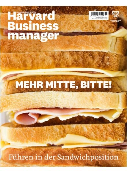 Harvard Business Manager – November 2023 Cover