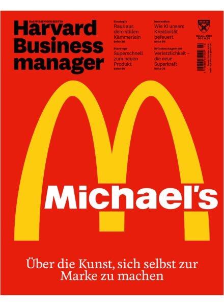 Harvard Business Manager – Oktober 2023 Cover