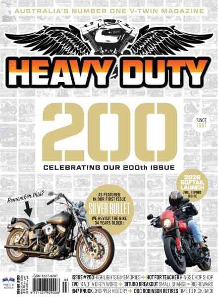 Heavy Duty – Issue 200 May-June 2025 Cover