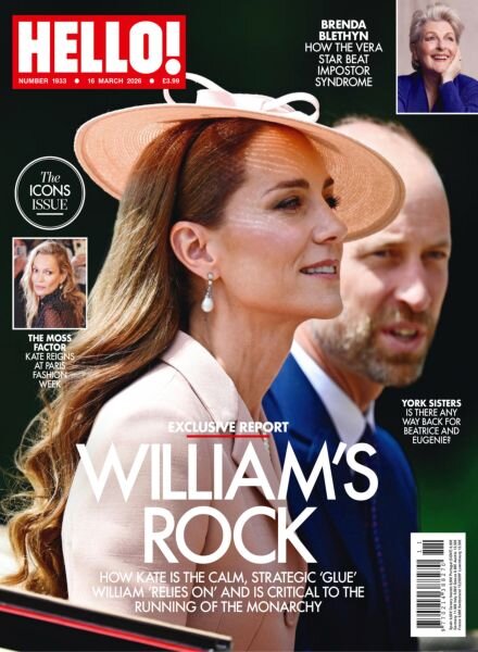 Hello! Magazine UK – 16 March 2026 Cover