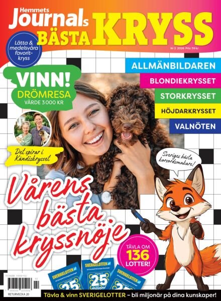 Hemmets Journals Basta Kryss – 11 Mars 2026 Cover