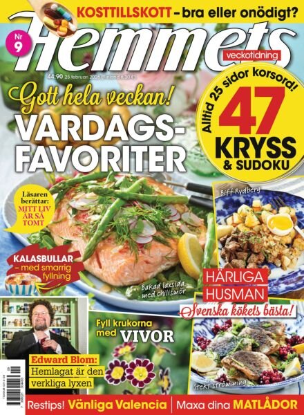 Hemmets Veckotidning – 25 Februari 2026 Cover