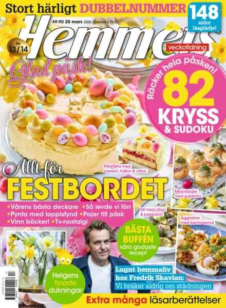 Hemmets Veckotidning – 25 Mars 2026 Cover