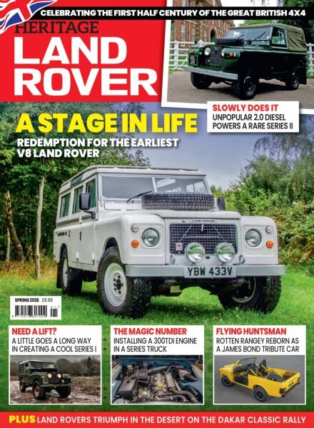 Heritage Land Rover – Spring 2026 Cover
