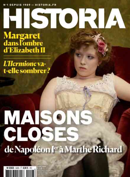 Historia Magazine – Avril 2026 Cover