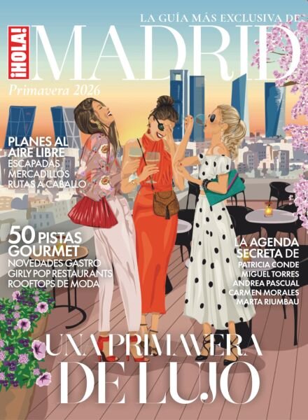 Hola! Madrid – Primavera 2026 Cover