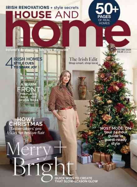 House and Home Magazine – November-December 2025 Cover