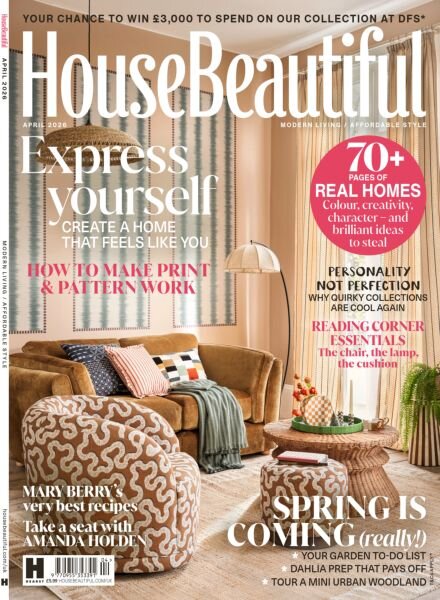 House Beautiful UK – April 2026 Cover