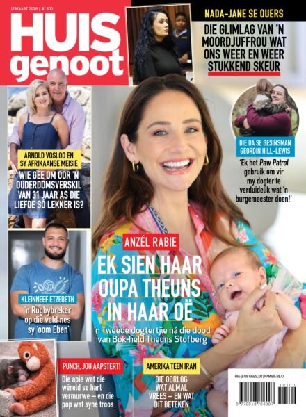 Huisgenoot – 12 March 2026 Cover