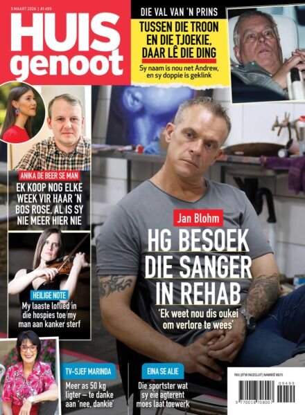 Huisgenoot – 5 March 2026 Cover