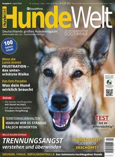HundeWelt – April 2026 Cover