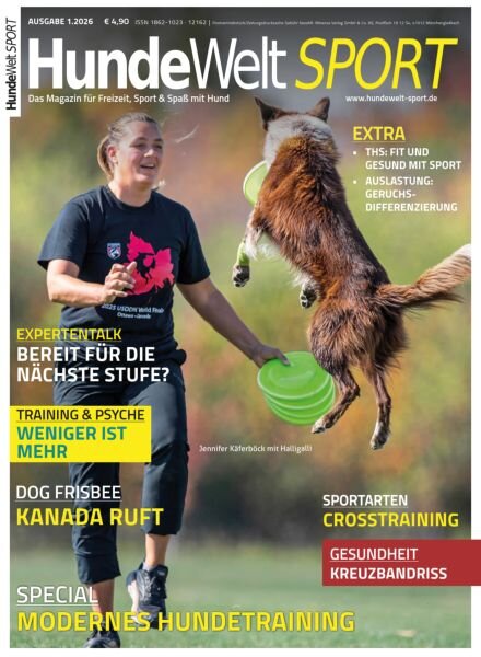 HundeWelt Sport – Nr 1 2026 Cover
