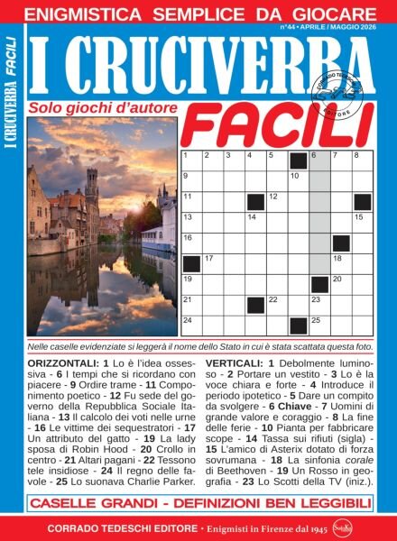 I Cruciverba Facili – Aprile-Maggio 2026 Cover