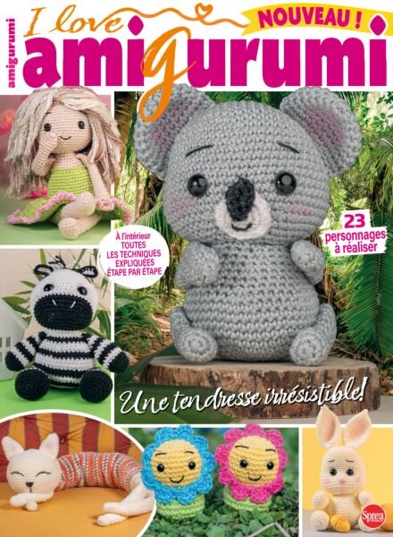 I Love Amigurumi France – Mars-Avril 2026 Cover