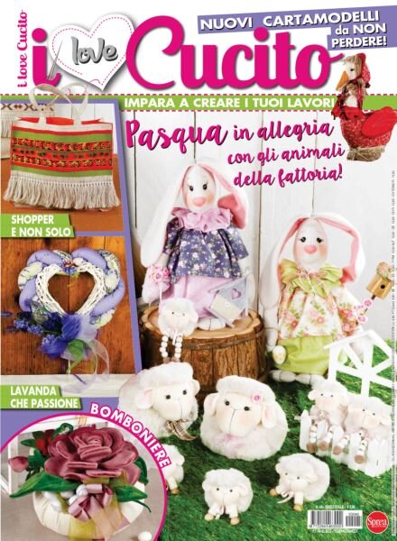 I Love Cucito – Febbraio-Marzo 2022 Cover