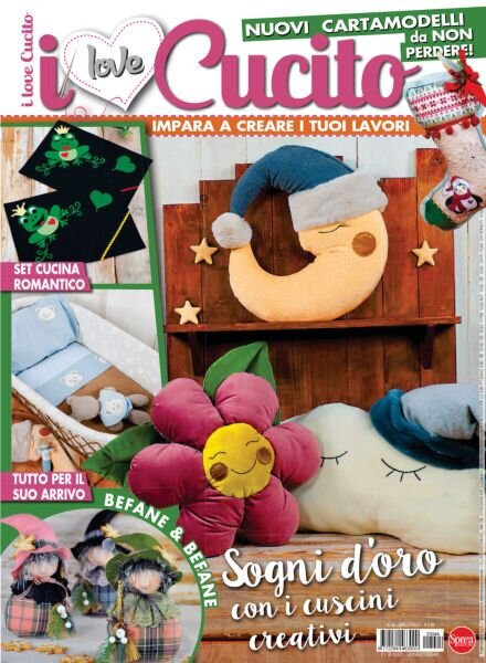 I Love Cucito – Gennaio-Febbraio 2022 Cover