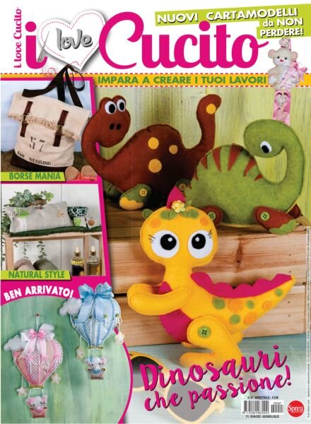I Love Cucito – Giugno-Luglio 2022 Cover