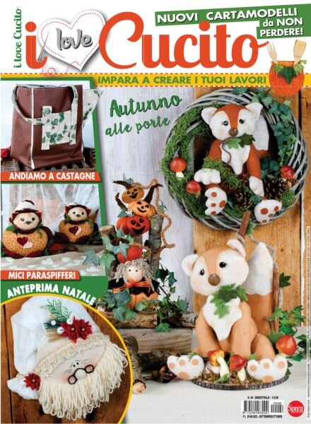 I Love Cucito – Settembre-Ottobre 2022 Cover