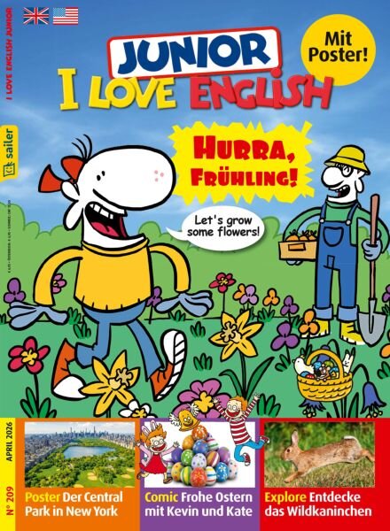 I Love English Junior – April 2026 Cover