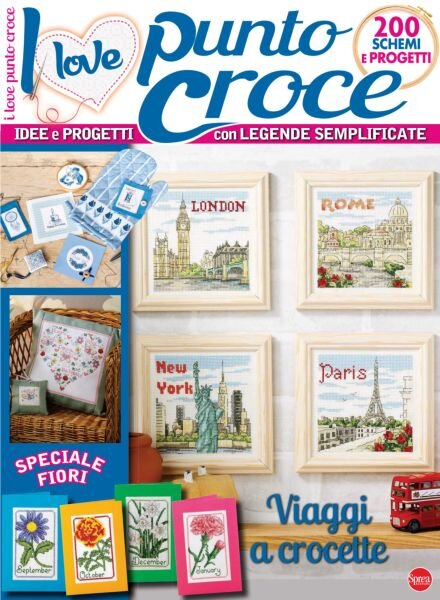 I Love Punto Croce – Marzo-Aprile 2022 Cover