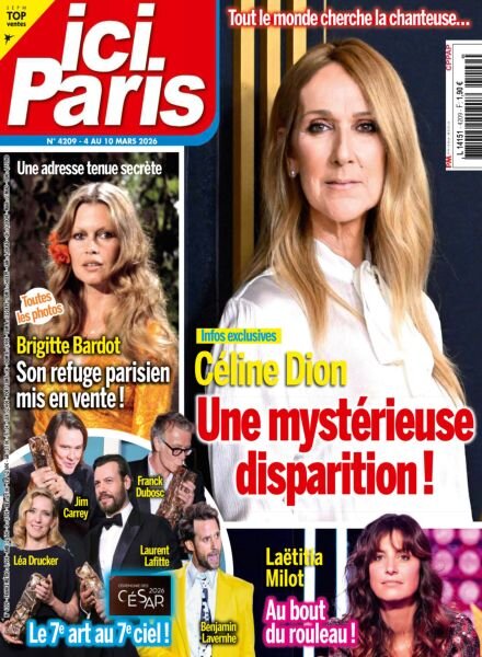 Ici Paris – 4 Mars 2026 Cover