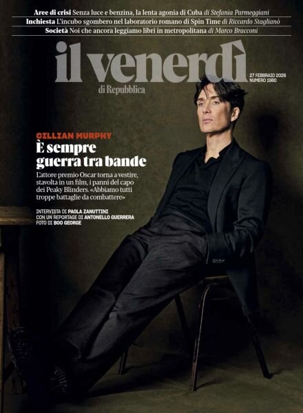 Il Venerdi di Repubblica – 27 Febbraio 2026 Cover